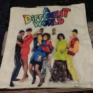 "A Different World" custom pillow case